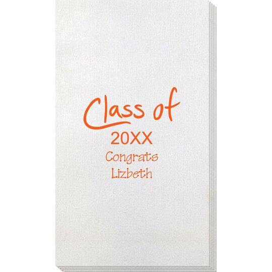 Pick Any Year of Fun Class of Bamboo Luxe Guest Towels